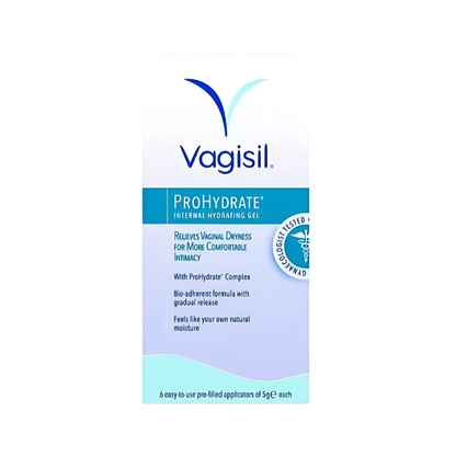 Vagisil Internal ProHydrate Gel For Vaginal Dryness - 6 x 5g