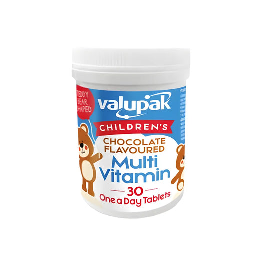 Valupak Children's Chocolate Flavoured Multi Vitamins Pack of 30