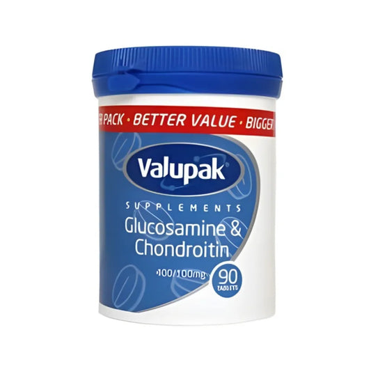 Valupak Glucosamine & Chondroitin 400/100mg 90 Tablets