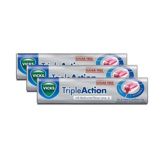 Vicks Triple Action Lozenges 42g