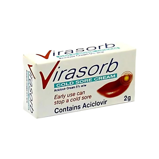 Virasorb Cold Sore Cream 2g