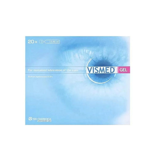 Vismed Gel Eye Drops – Pack of 20