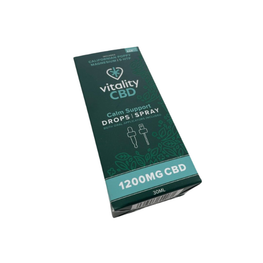 Vitality CBD Drops/Spray - Calm Support