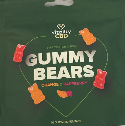 Vitality CBD Gummy Bears (40 gummys)1