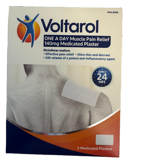 Voltarol Medicated Heat Patch Plasters – Pack of 2