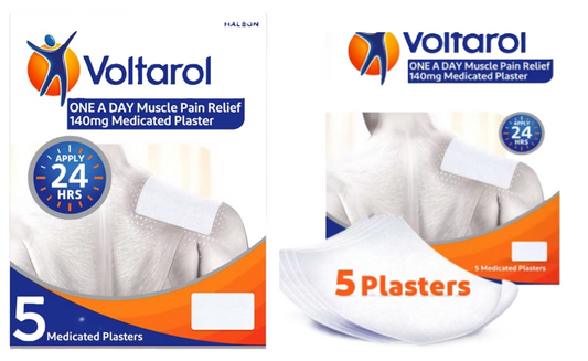 Voltarol Medicated Plasters 140mg - 5 Plasters