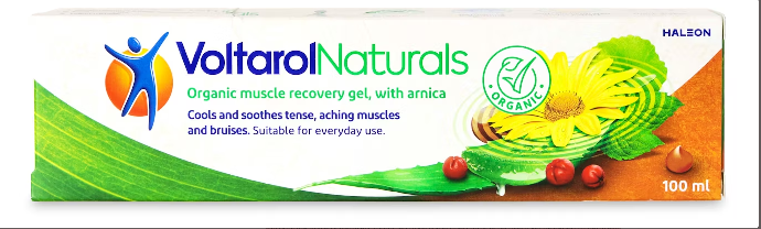 VoltarolNaturals Organic Muscle Recovery Gel with Arnica 100ml