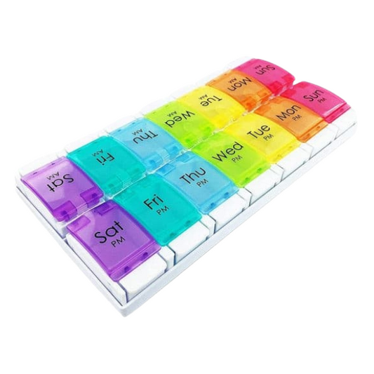 Weekly Easy Open Pill Box Organiser