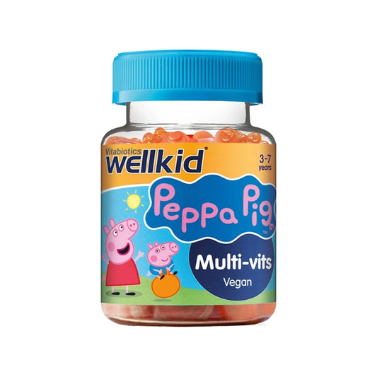 Wellkid Peppa Pig Multi-vits - Years 3 - 7 (30 Jellys)