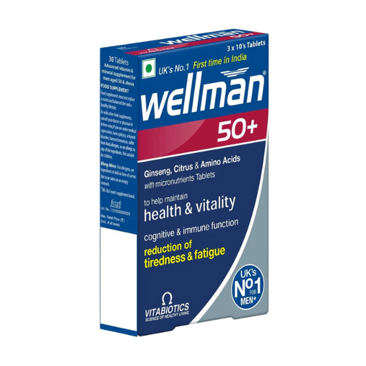 Wellman 50+ Tablets - 30 Tablets