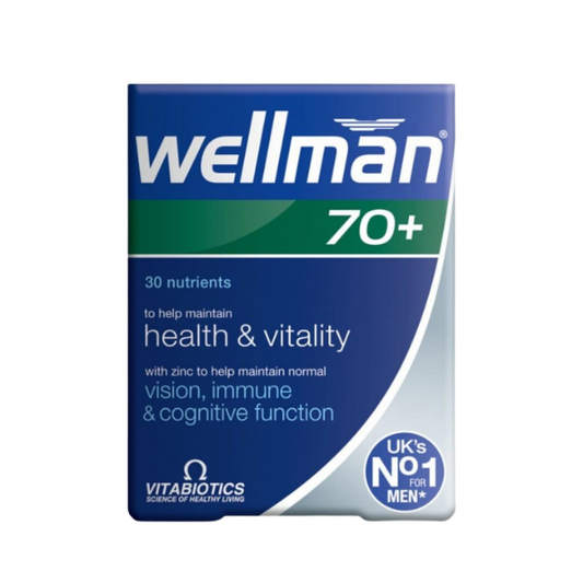 Wellman 70+ Tablets - 30 Tablets