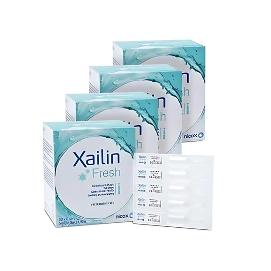 Xailin Fresh Carmellose 0.5% w/v Eye Drops 30x0.4ml