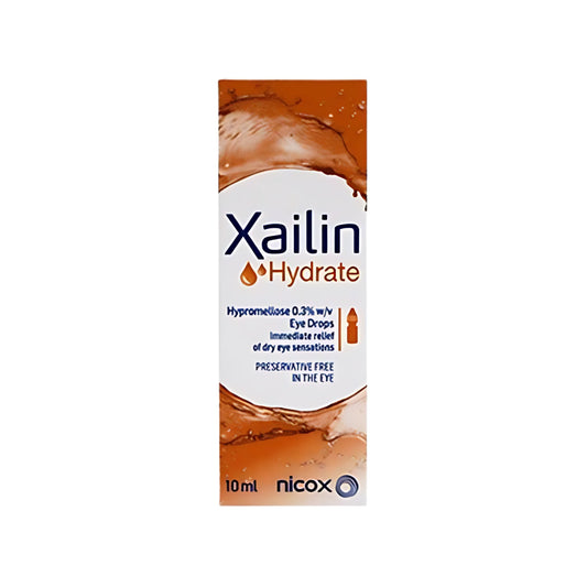 Xailin Hydrate Hypromellose 0.3% w/v Eye Drops 10ml