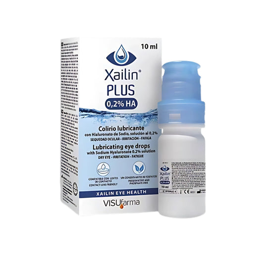 Xailin Hylauronic Acid 0.2% Eye Drops - 10ml