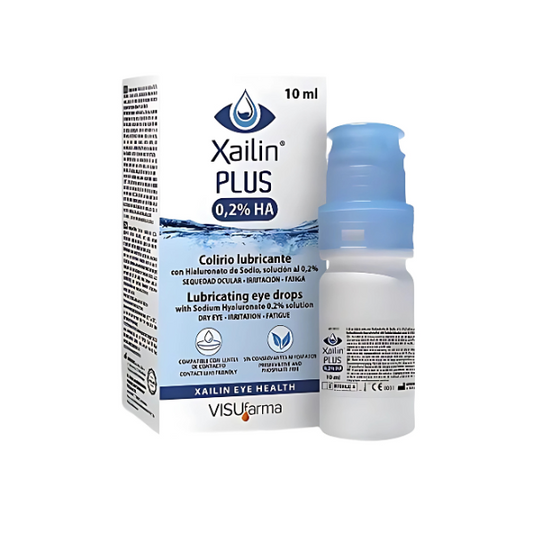 Xailin Hylauronic Acid 0.2% Eye Drops - 10ml