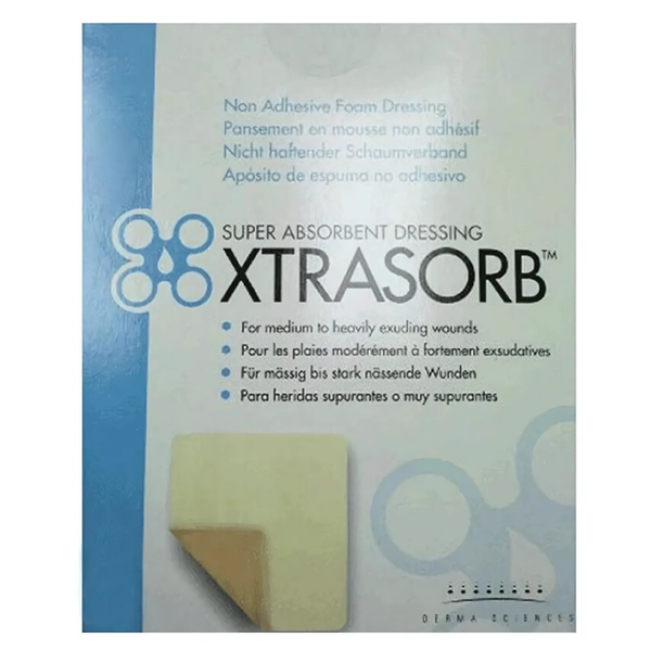 Xtrasorb Adhesive Dressing 11.5cm x 11.5cm x 1