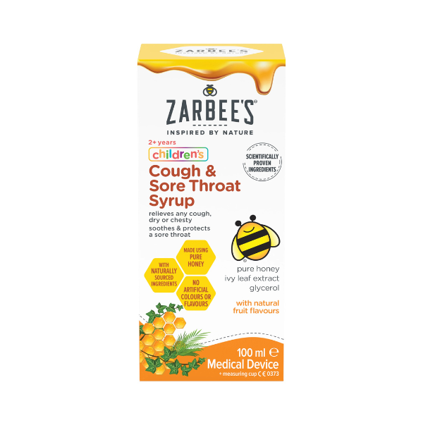 Zarbee's Children's Cough & Sore Throat Syrup 100ml