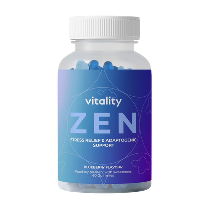 Zen Gummies – Stress Relief &  Adaptogenic Support (Zero Sugar)