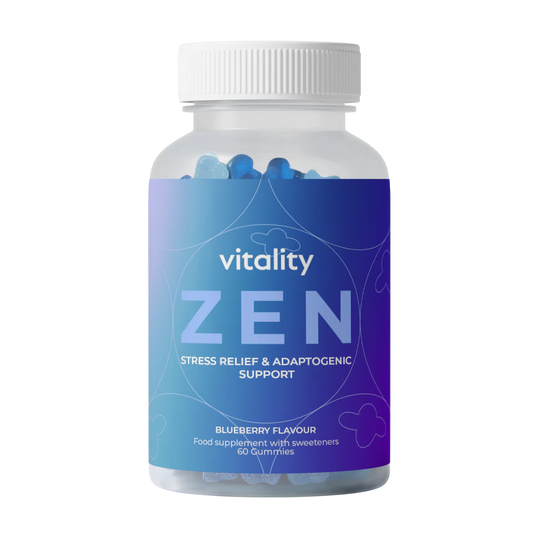 Zen Gummies – Stress Relief &  Adaptogenic Support (Zero Sugar)
