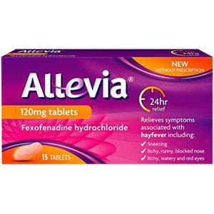 Allevia 120mg Tablets.