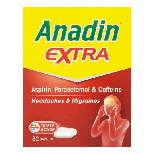 Anadin Extra Caplets 32s.