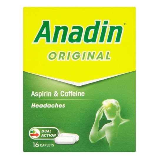 Anadin Extra Caplets.