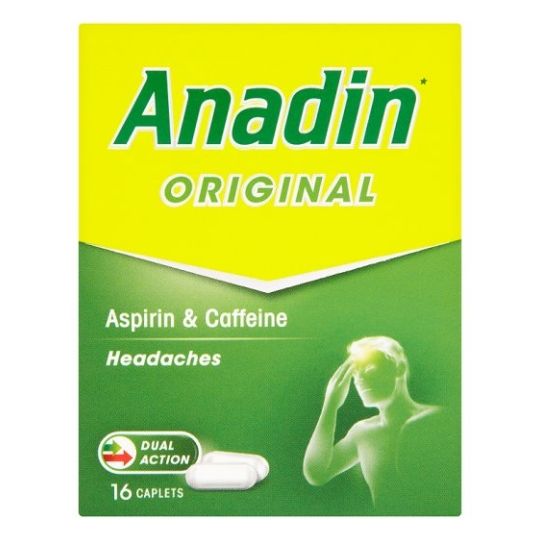 Anadin Original Caplets 16s.