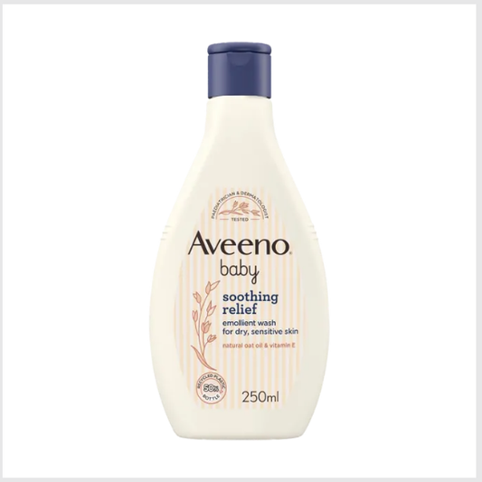 Aveeno Relief Baby Emollient Wash 250ml