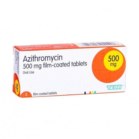 Azithromycin Tablets (Travellers Diarrhoea).