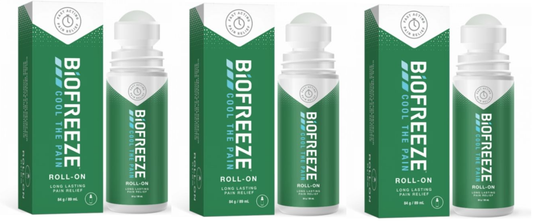 Biofreeze Roll-on (Pack of 3)