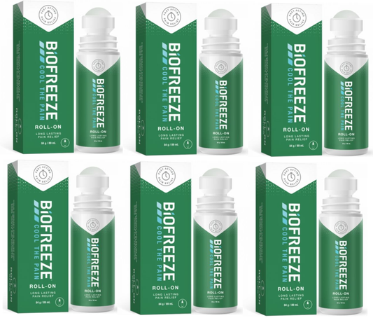 Biofreeze Roll-on (Pack of 6)