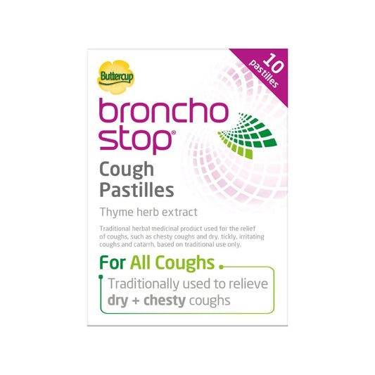 Buttercup Bronchostop Cough 10 Pastilles