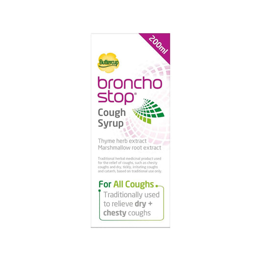 Buttercup Bronchostop Cough Syrup 200ml