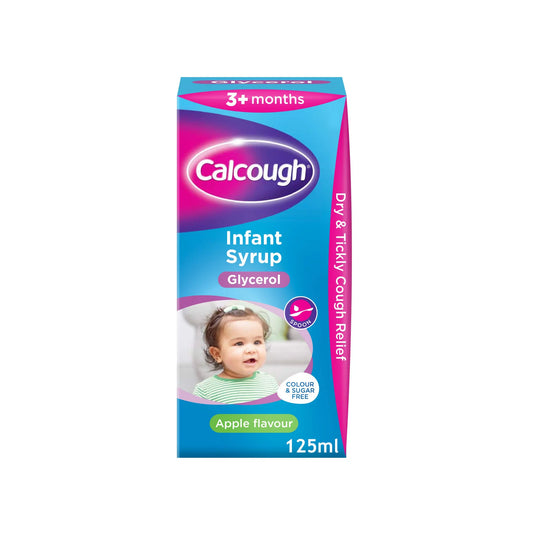 CalCough Infant Syrup 125ml (Apple Flavour)