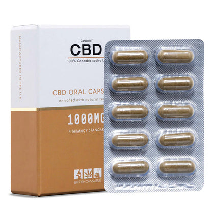 CBD Oral Capsules 1000mg x 30