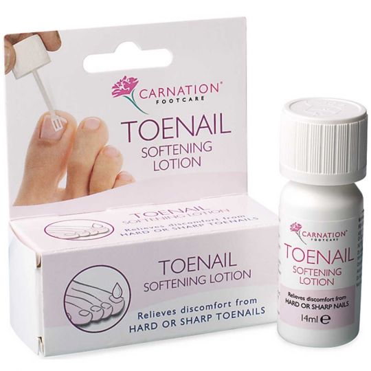 Carnation Footcare Toenail Softening Lotion 14ml.