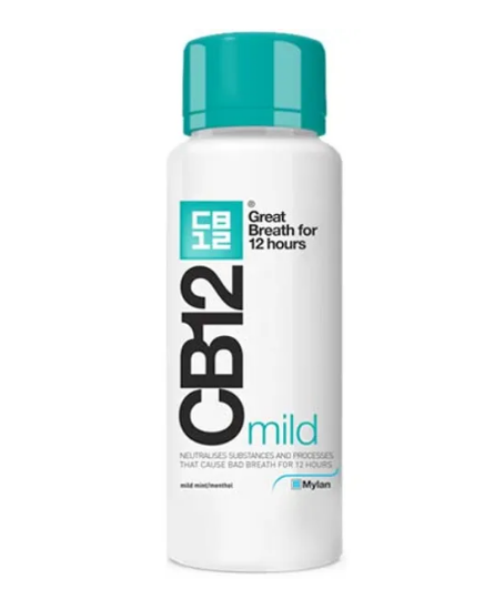 CB12 Safe Breath Oral Rinse Mild 250ml