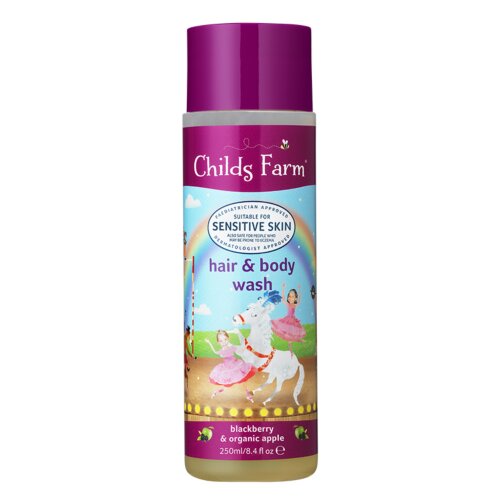 Childs Farm Blackberry & Organic Apple Hair & Body Wash - 250ml