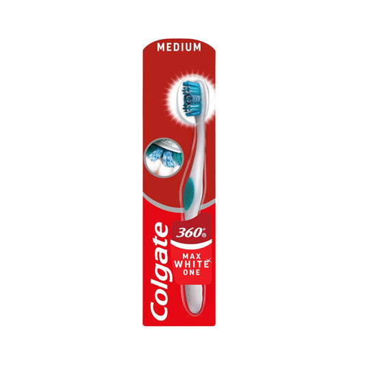 Colgate 360 Max White One Medium Toothbrush