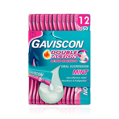 Gaviscon Double Action Liquid Sachets