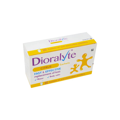 Dioralyte Citrus 20 Sachets