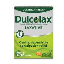 Dulcolax Tablets 5mg - 8 Tablets