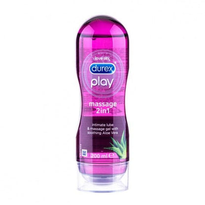 Durex Play Massage 2-in-1 Aloe Vera Lubricant Gel - 200 ml