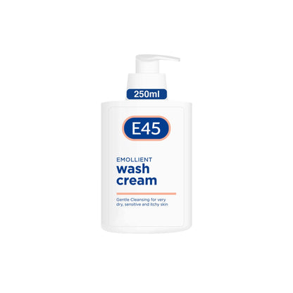 E45 Dermatological Emollient Wash Cream – 250ml