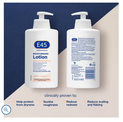 E45 Moisturising Lotion 500ml