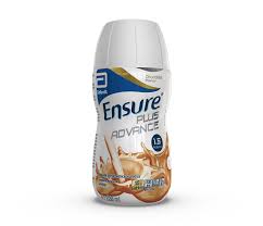 Ensure Plus Chocolate Flavored Nutritional Drink, 200ml (x15 Bottles)