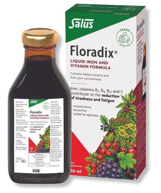 Floradix Liquid Iron and Vitamin Formula 250ml