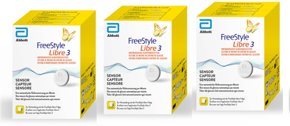 FreeStyle Libre 3 Sensor – 1 Kit -  The worlds smallest sensor (Tripple Pack)