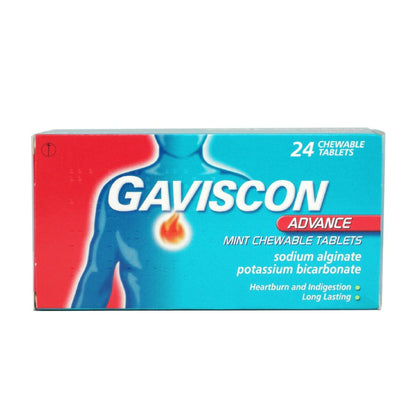 Gaviscon Advance Mint 24 Tablets