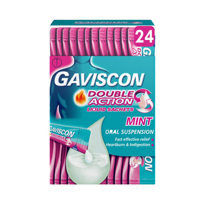 Gaviscon Double Action Liquid Sachets